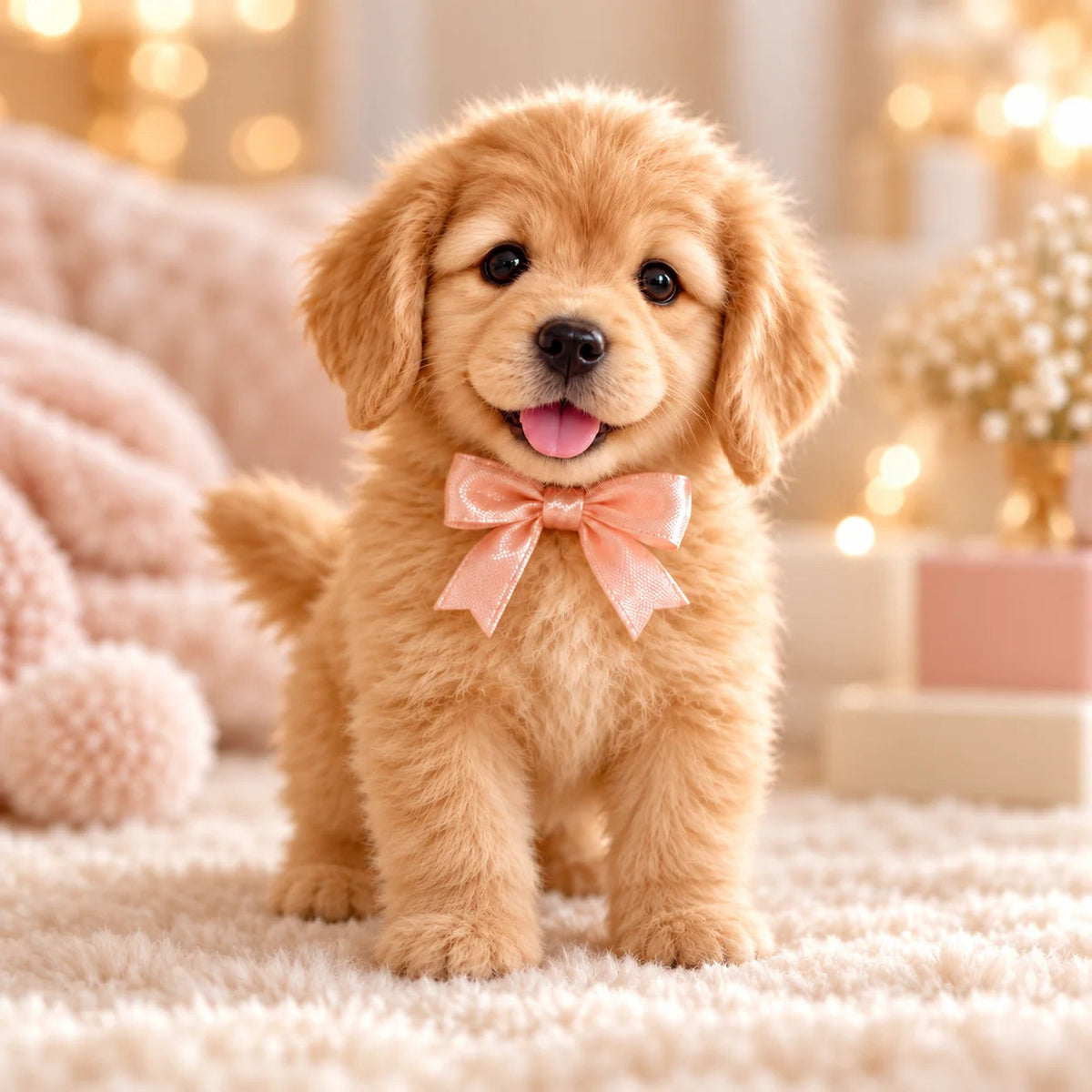 🔥HOT SALE SAVE 49% – Realistic Robot Golden Retriever Puppy