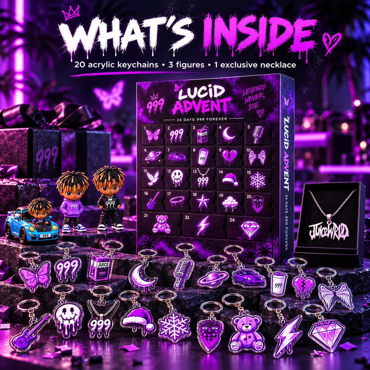 🎀🔥Lucid Advent 24-Day Collectible Calendar