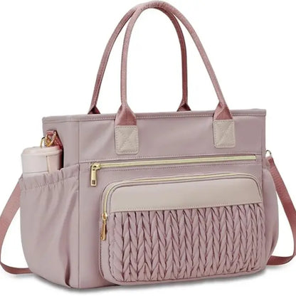 Stylish Leakproof Cooler Bag with Adjustable Strap & Side Pockets