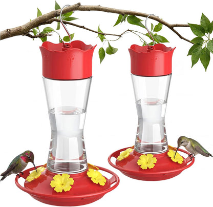 🐦2-Pack Bird Feeder-Easy-Maintenance Hummingbird Watching Experience