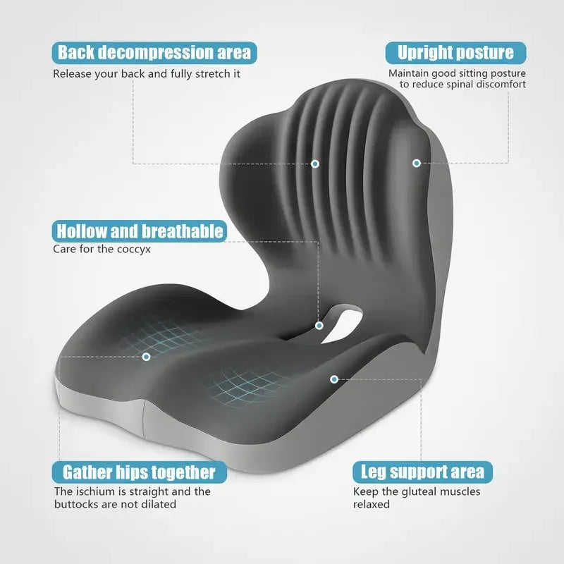 ⚡Limited-time promotion🔥Ergonomic Memory Foam Seat –Buy 2 Free Shipping