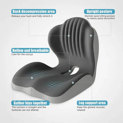 ⚡Limited-time promotion🔥Ergonomic Memory Foam Seat –Buy 2 Free Shipping