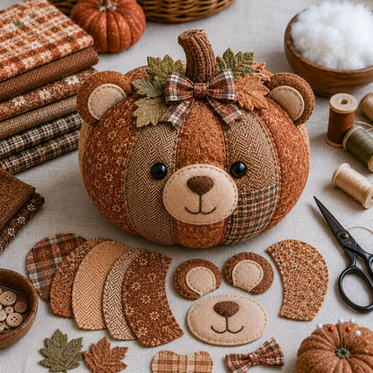 🔥Last Day 49% OFF - DIY Animal Pumpkin Sewing Kit-1