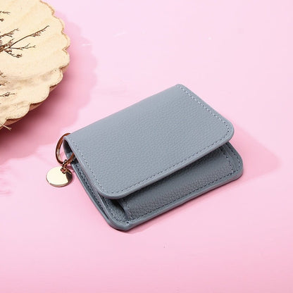👛RFID Short Wallets for Women – Fashionable Card Holder with Key Ring & Coin Purse