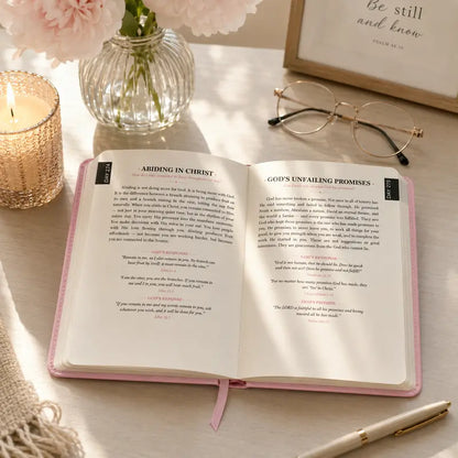 🔥LAST DAY 49% OFF -365 Daily Devotional Journal for Women 🤍 | A Moment With God Every Day