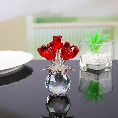 🌹Eternal Colorful Rose Ornament  – A timeless symbol of love and elegance