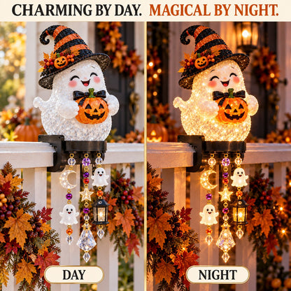 🔥 🎃Halloween Porch Magic Cascade Railing Lights