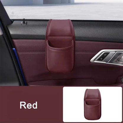 🚗Car Door Leather Cup Holder