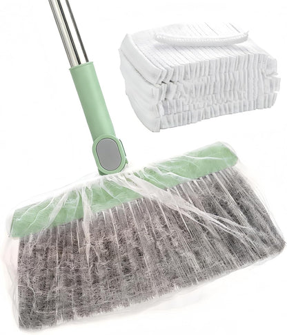 50 Pcs Disposable Static Duster Refill Sheets, Floor & Gap Dust Cleaner 🧹