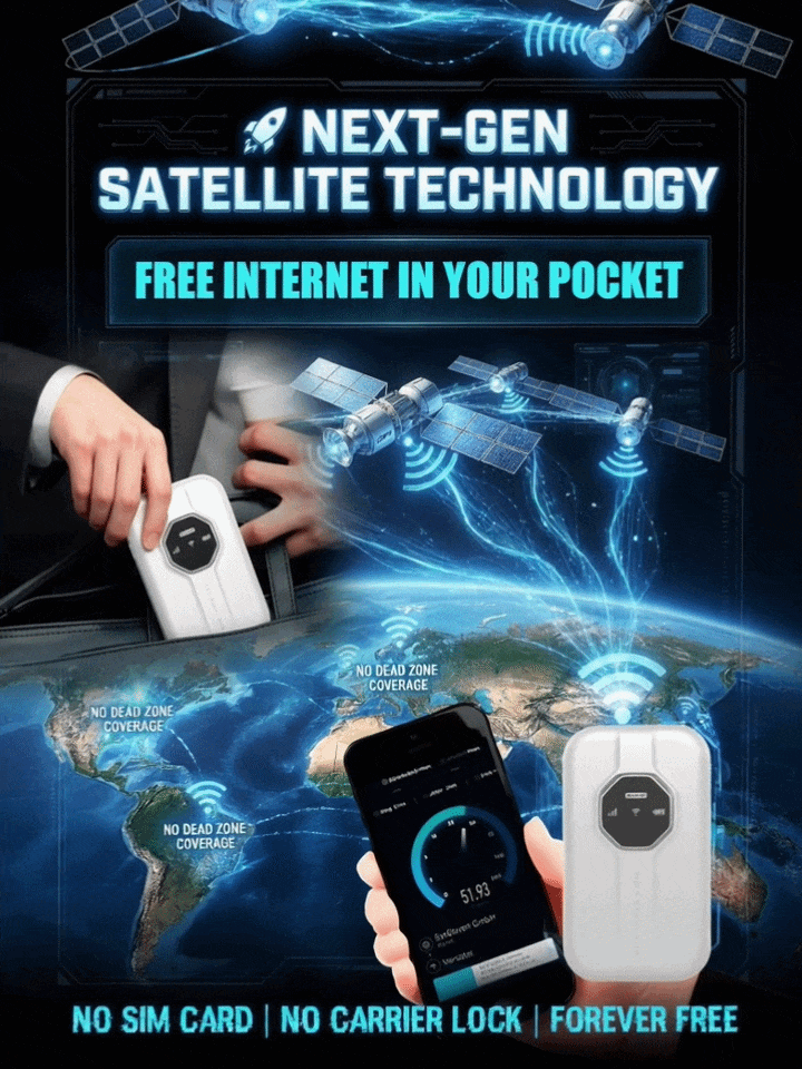 📶[Global Coverage] Boundless Portable Wi-Fi