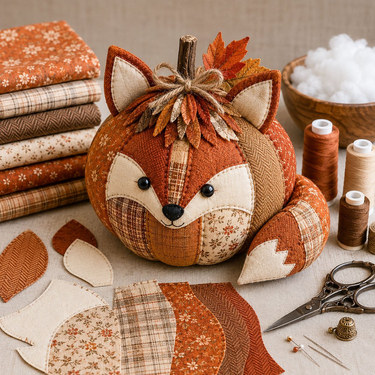 🔥Last Day 49% OFF - DIY Animal Pumpkin Sewing Kit-1