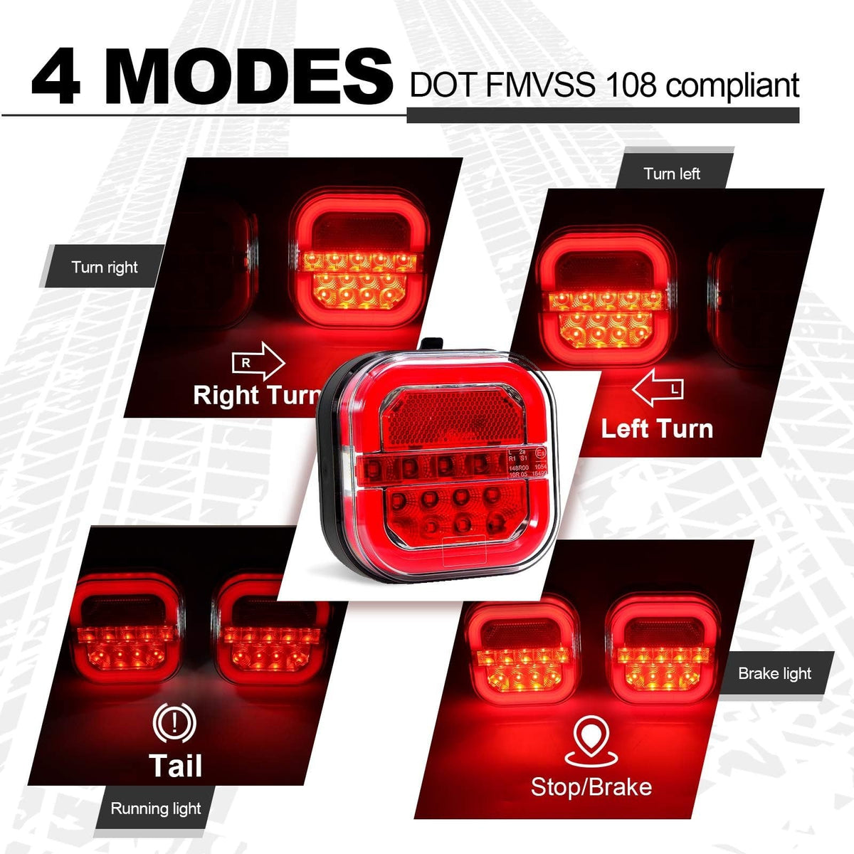 💫🔥HOT SALE 49% OFF🚨 Heavy-Duty LED Trailer Lights – Bright, Reliable & Road Ready