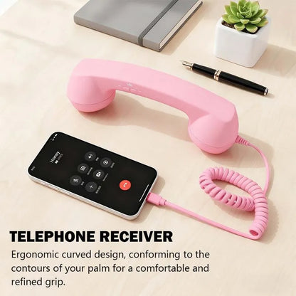 ☎️❤️Retro telephone handset with Type-C interface