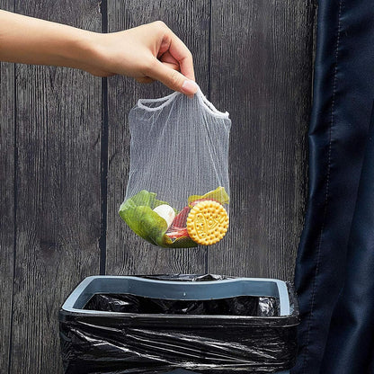 ⚡Kitchen Sink Triangle Tri-Holder Filter,Kitchen Sink Strainer, Sink Drain Strainer, with a Triangular Gray Rack and 50PCS Large Size Filtering Mesh Bags for Kitchen Leftover