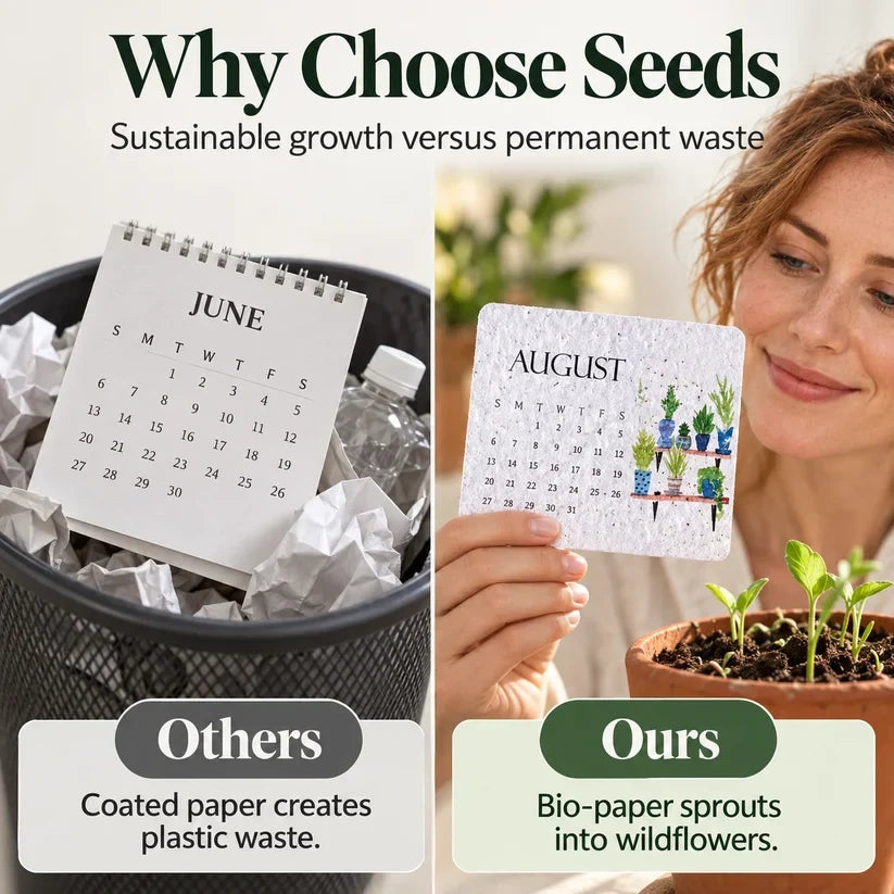 🪴early Holiday Sale 49% Off🌱eco-friendly Plantable “timeless” Seed Calendar 2027