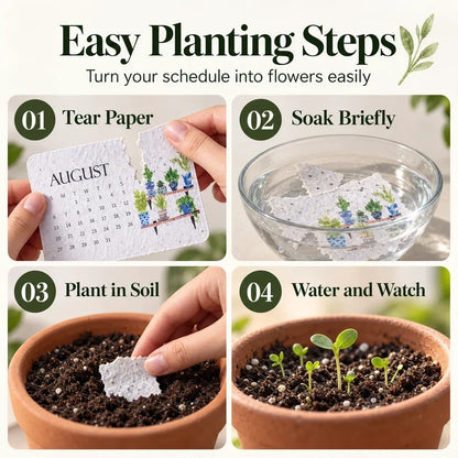 🪴early Holiday Sale 49% Off🌱eco-friendly Plantable “timeless” Seed Calendar 2027
