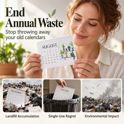 🪴early Holiday Sale 49% Off🌱eco-friendly Plantable “timeless” Seed Calendar 2027