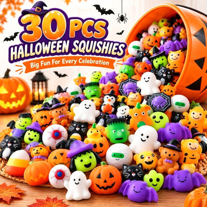 🎃🥳 30PCS Halloween Mochi Squishy Toys