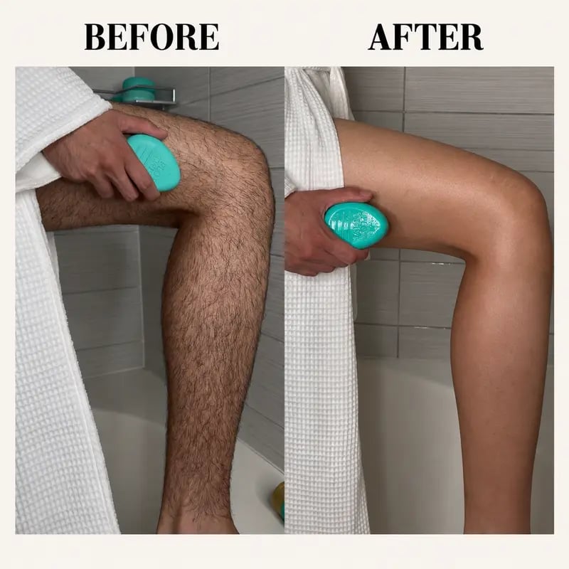🧴✨ Plot Twist Fast-Acting Body Hair Removal Cream | Sensitive Skin Formula with Silicone Pebble Remover