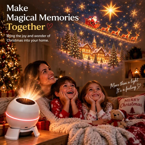 ❤️🎁 Turn Any Room Into a Christmas Wonderland – Holiday Projection Night Light