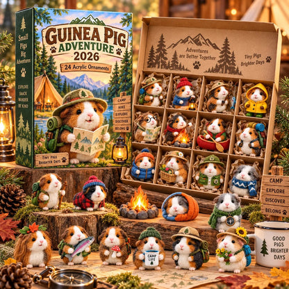 🐹🌲Guinea Pig Christmas Advent Calendar – 24 Days of Mini Surprises 2026