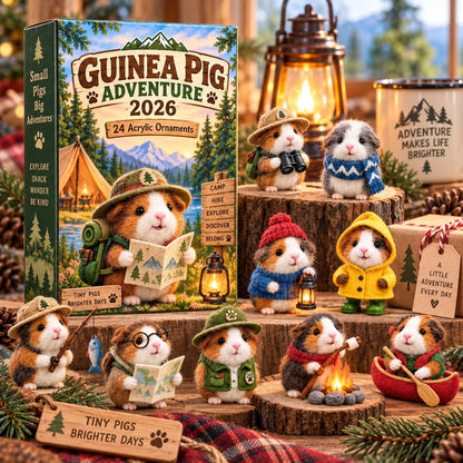 🐹🌲Guinea Pig Christmas Advent Calendar – 24 Days of Mini Surprises 2026