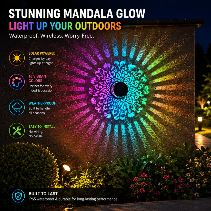 ⚡2026 New Solar Mandala Lights