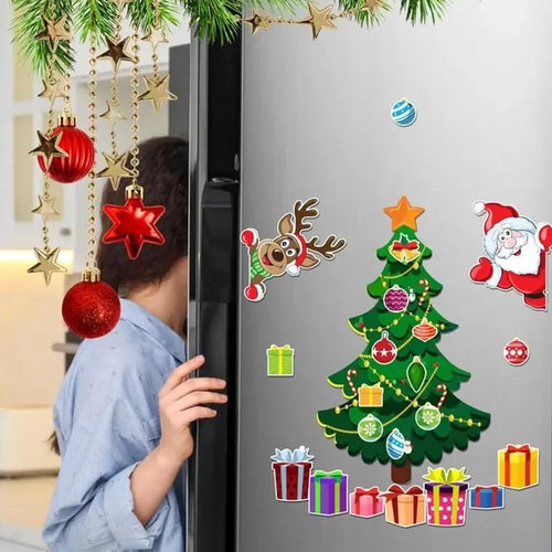 🎁Early Christmas Sale🎄 Christmas Refrigerator Magnets – Festive DIY Fridge Decoration