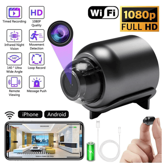 ⚡Mini Full HD 4K  Security Camera
