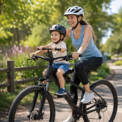 ⚡Front-Mounted Kids Bike Seat Set