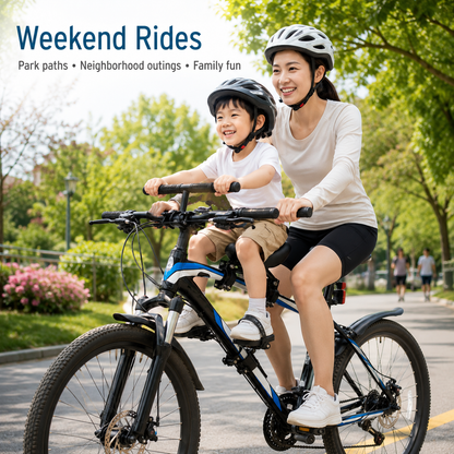 ⚡Front-Mounted Kids Bike Seat Set