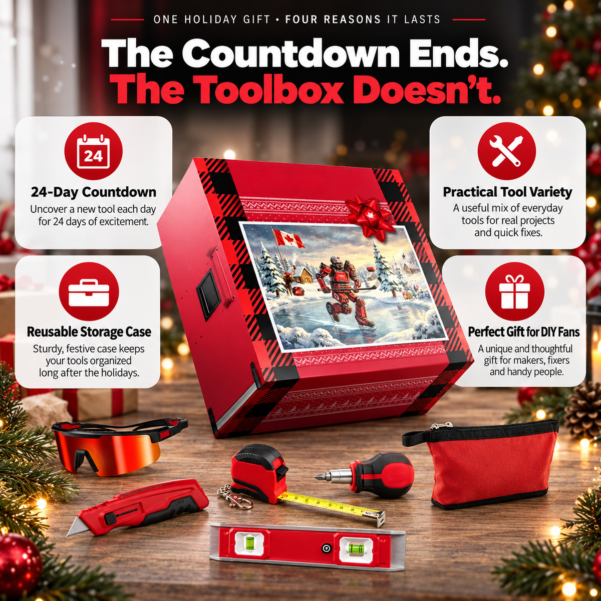 💯24 Days of Tools Christmas Countdown Gift Set