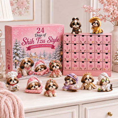 24 Days of Shih Tzu Style Advent Calendar – 24 Unique Collectibles