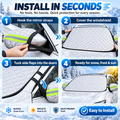 ❄️Windshield Snow Cover 57.87 x 45.66 inches