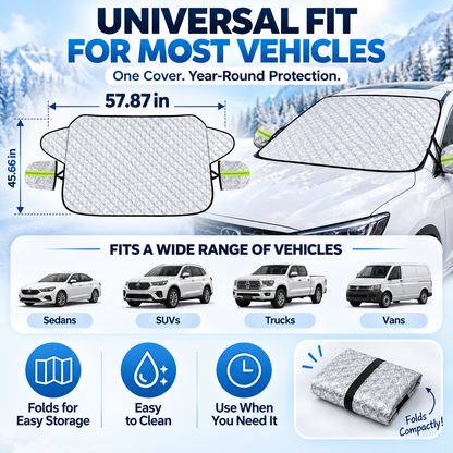 ❄️Windshield Snow Cover 57.87 x 45.66 inches