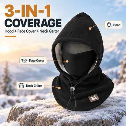 ❄️Winter Fleece Balaclava Hood – 3-in-1 Face & Neck Gaiter