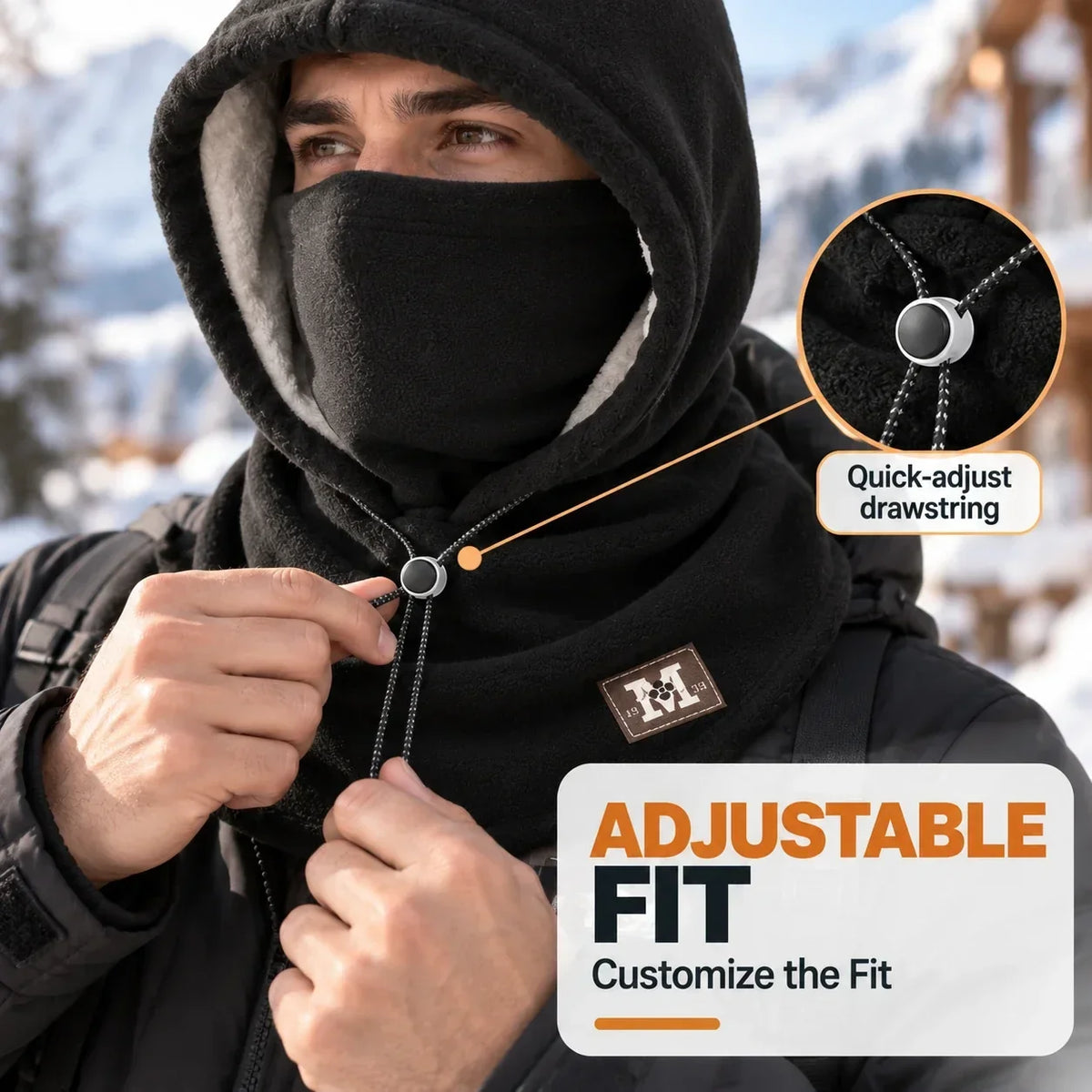 ❄️Winter Fleece Balaclava Hood – 3-in-1 Face & Neck Gaiter