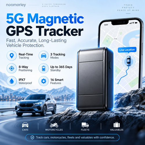🔥Vehicle GPS Tracker – Real Time Location & Anti Theft Device
