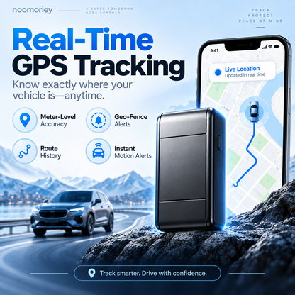 🔥Vehicle GPS Tracker – Real Time Location & Anti Theft Device