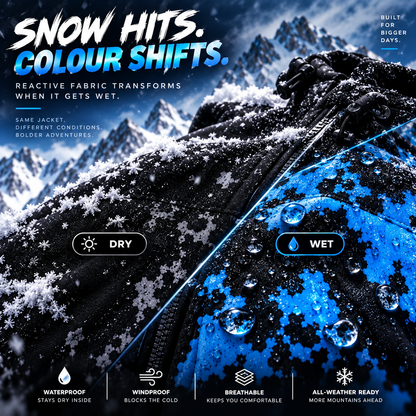 ❄️ Snow-Activated Jacket – Two Looks in One