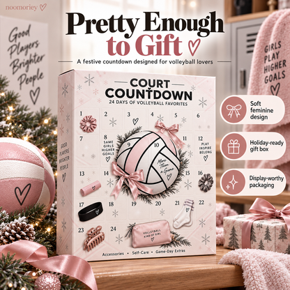 🔥 24-Day Volleyball Advent Calendar – Game-Day Gifts & Accessories for Volleyball Lovers🏐