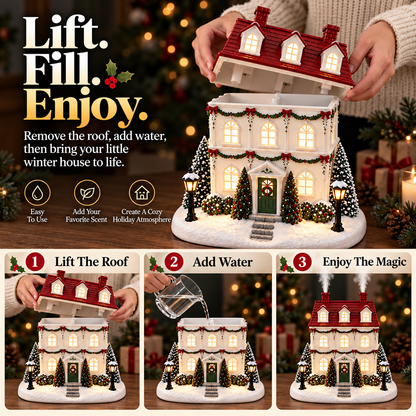 🎄Hot Sale 50%Off🔥 Christmas House Aroma Diffuser