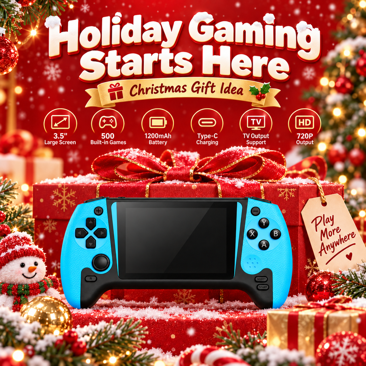 🔥Christmas Early Discount 49% Off🎮Portable Retro Game Console