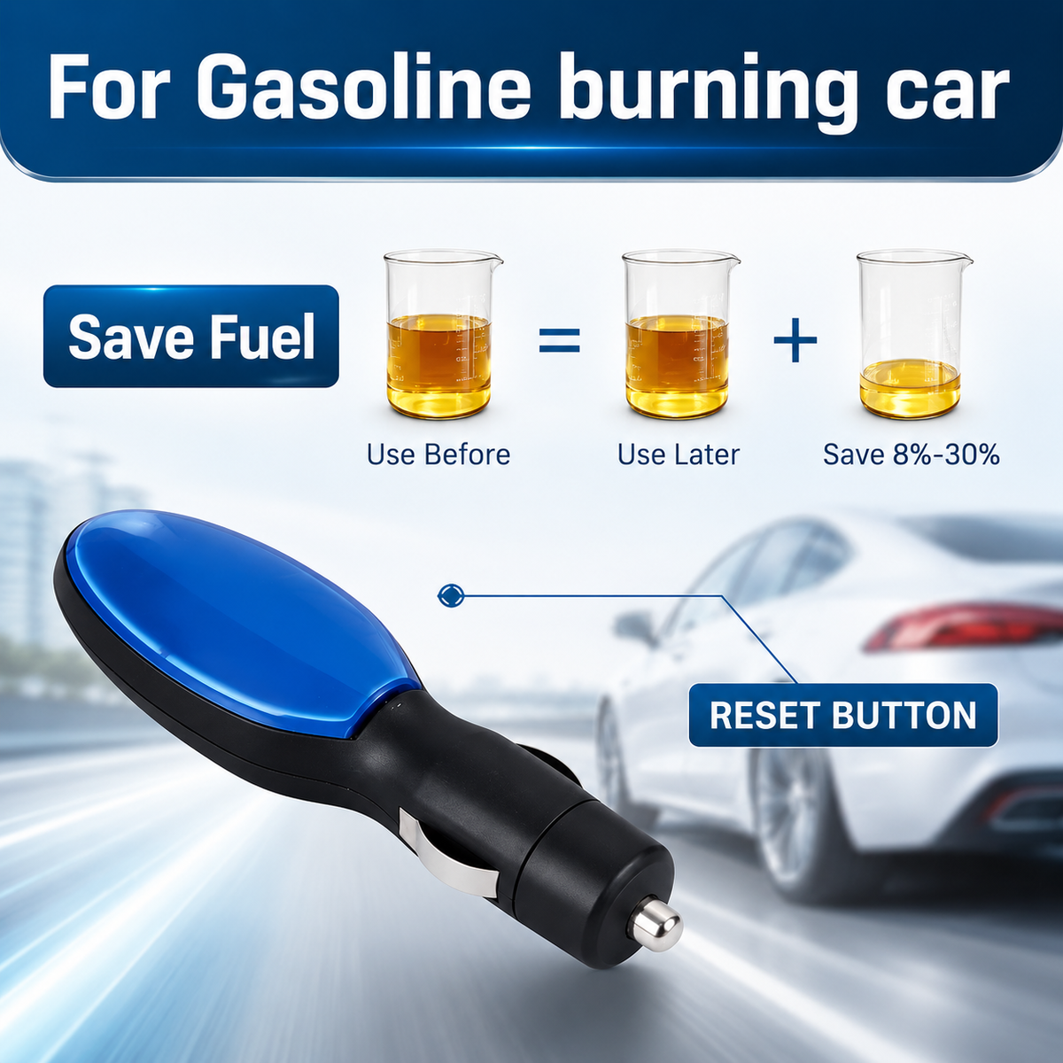 🔥🚗 2026 New Upgrade FuelShark Device – Automotive Gas Saver for Cars & Trucks, Spill Saver
