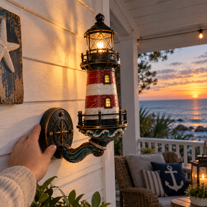 🌊Vintage Coastal Lighthouse Wall Light
