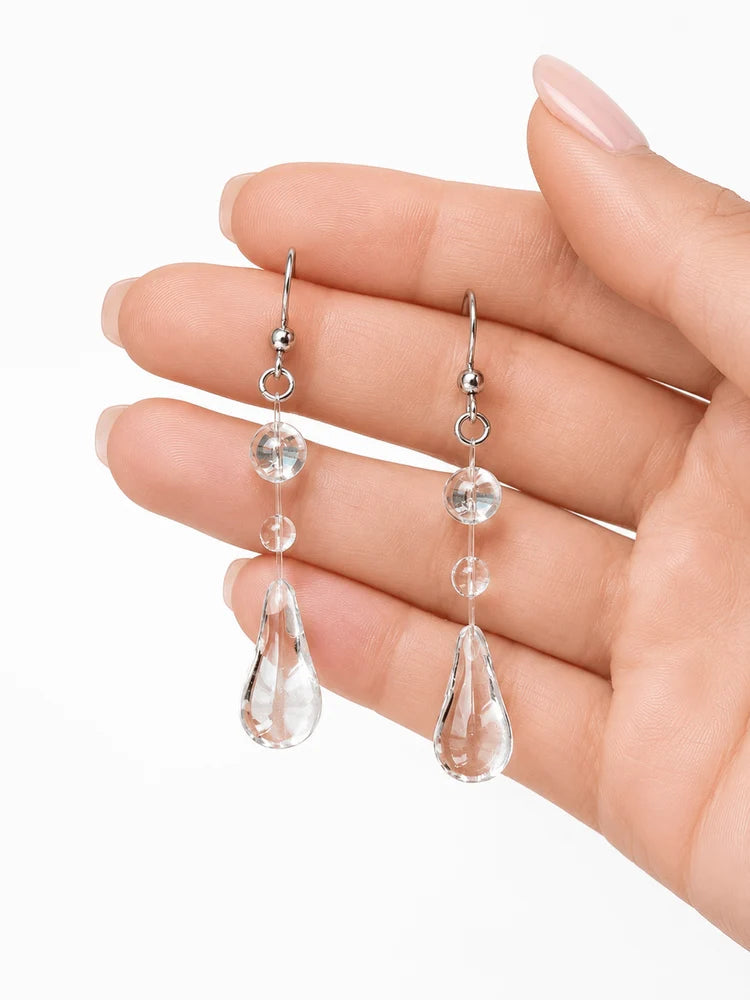 Dewdrop Necklace — Light Against the Skin