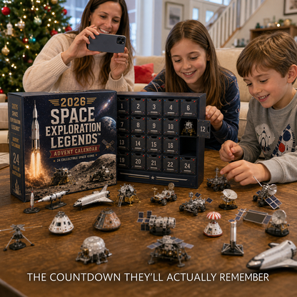 🎉2026 Space Exploration Legends Advent Calendar – 24 Days of Space Missions, 24 Collectible Surprises