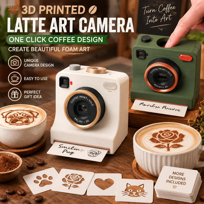📸☕ 50% OFF Smart Latte Art Maker Camera Tool 🔥 Create Beautiful Coffee Designs At Home