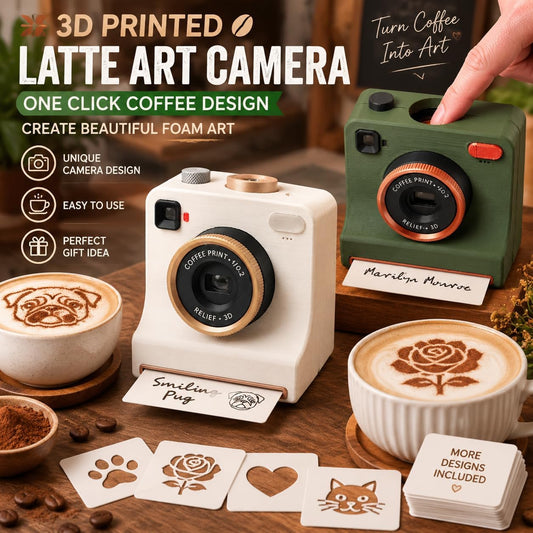 📸☕ 50% OFF Smart Latte Art Maker Camera Tool 🔥 Create Beautiful Coffee Designs At Home