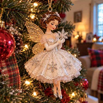 🪻💫Vintage Fairy Christmas Ornaments